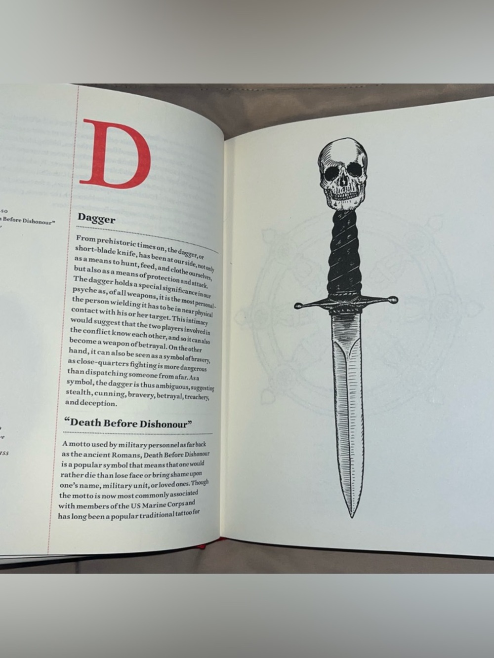 The Tattoo Dictionary Hardcover Book A-Z Guide To The Secret Language Of Tattoos - Picture 9 of 12